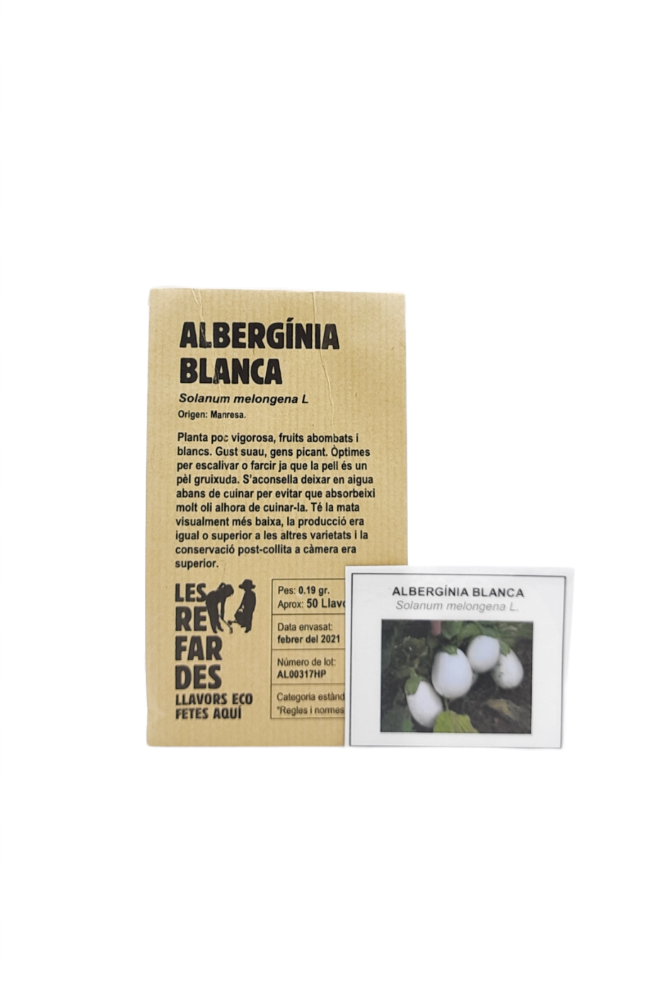 Albergínia blanca