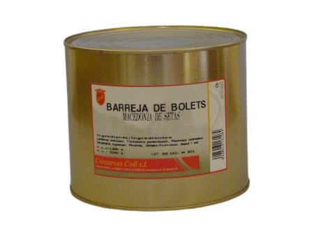 Barreja de bolet en conserva (llauna 3kg)